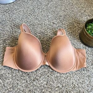 Third Love 24/7 Full Coverage Memory Foam Bra Women's Underwire Nude Brown 42C